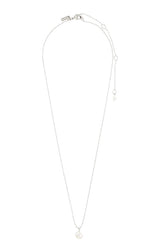 HADLEY RECYCLED FRESHWATER PEARL NECKLACE IN SILVER