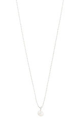 HADLEY RECYCLED FRESHWATER PEARL NECKLACE IN SILVER