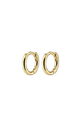 PILGRIM EANNA RECYCLED HUGGIE HOOPS IN GOLD