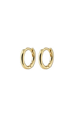 PILGRIM EANNA RECYCLED HUGGIE HOOPS IN GOLD