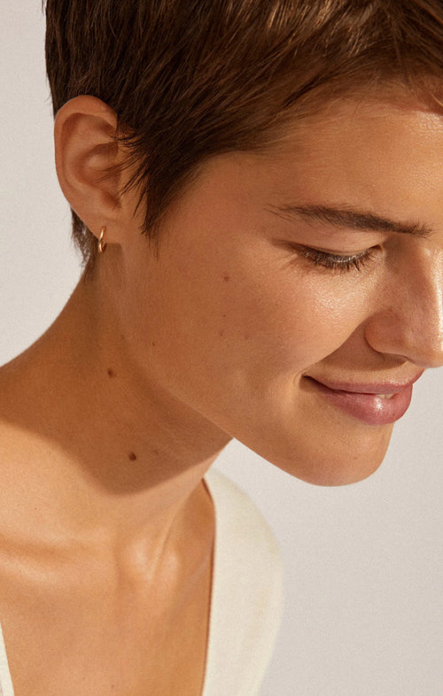 PILGRIM EANNA RECYCLED SMALL HOOPS IN GOLD