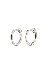 PILGRIM EANNA RECYCLED SMALL HOOPS IN SILVER