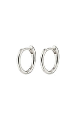 PILGRIM EANNA RECYCLED SMALL HOOPS IN SILVER