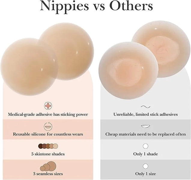 NIPPIES ADHESIVE NIPPLE COVERS