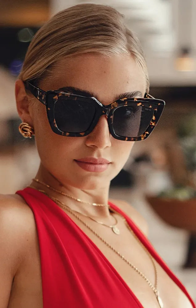 PORTOFINO SUNGLASSES IN TORTOISE