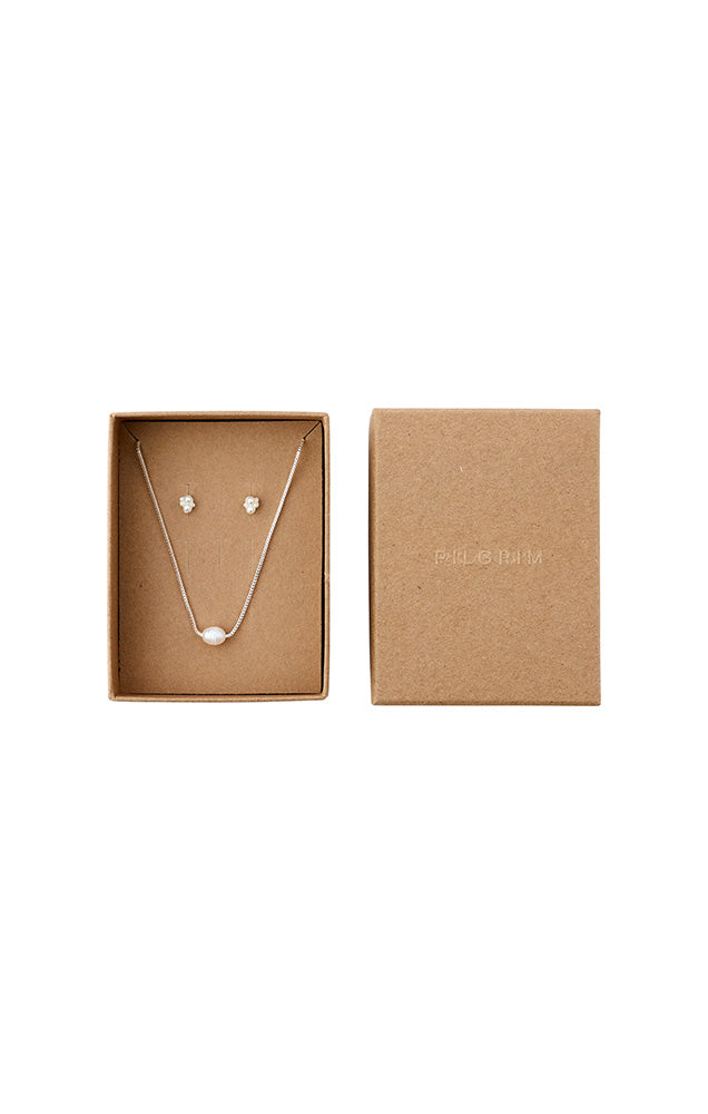 PILGRIM ALAYAH GIFT SET IN SILVER