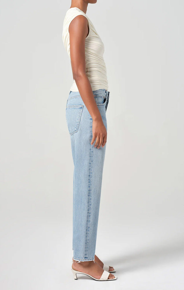 90'S CROP MID RISE STRAIGHT JEAN