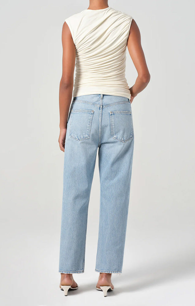 90'S CROP MID RISE STRAIGHT JEAN