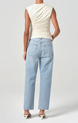90'S CROP MID RISE STRAIGHT JEAN