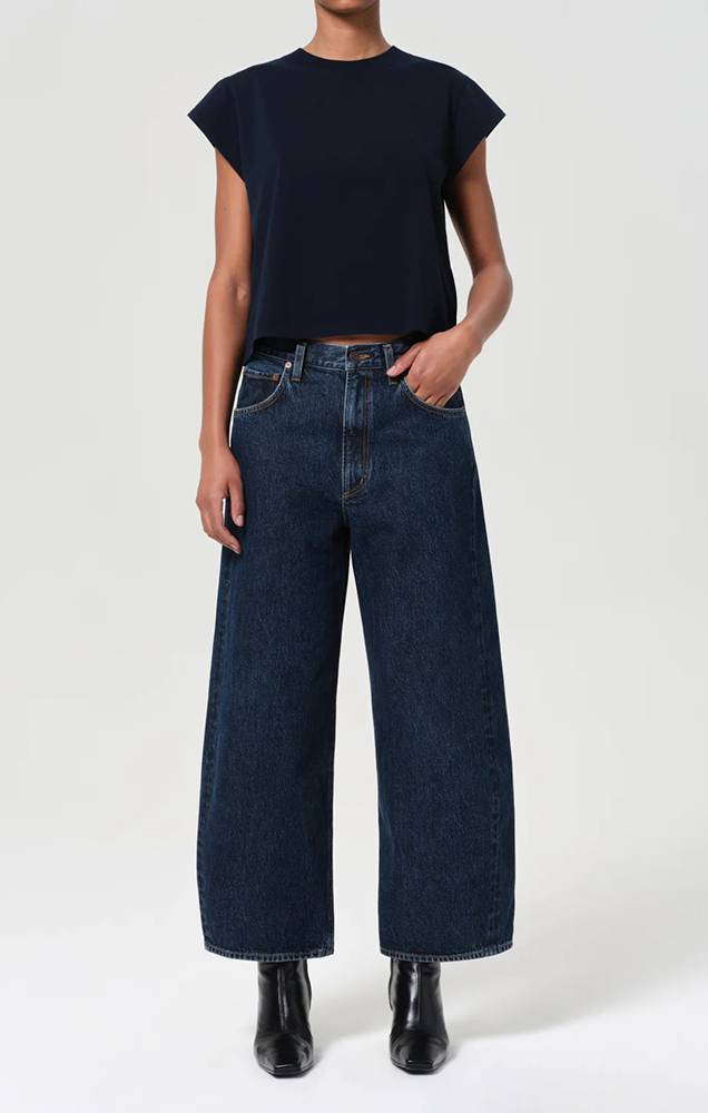 LOW CURVE CROP JEAN