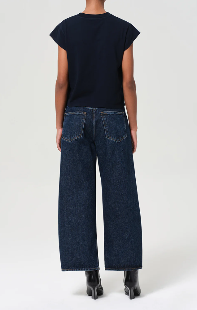 LOW CURVE CROP JEAN