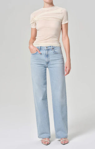 Z SUPPLY SCOUT COTTON JERSEY PANT IN ICED COFFEE