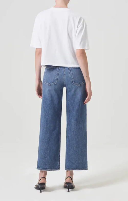 AGOLDE HARPER CROP JEAN IN MOOR