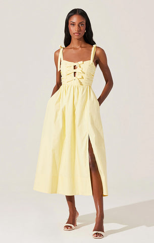 GENTLE FAWN ALICIA MINI DRESS IN IVY
