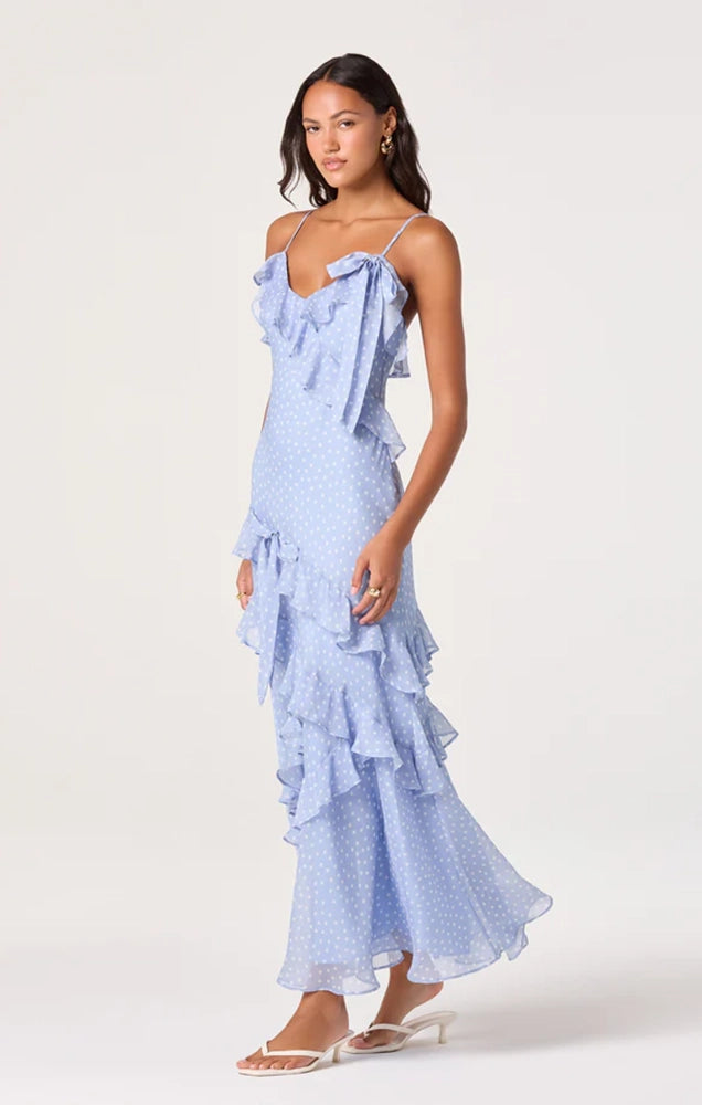 Amiya Chiffon Maxi Dress