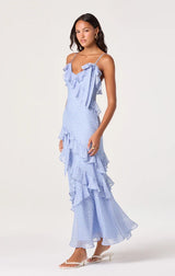 Amiya Chiffon Maxi Dress