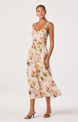 Ciana Linen Midi Dress