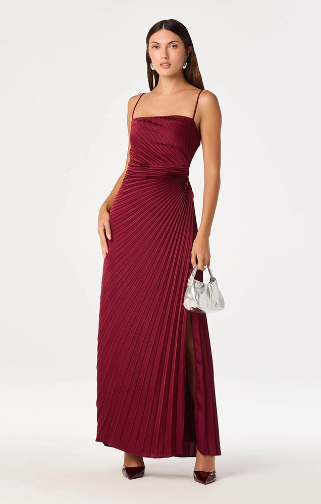 Paulette Satin Slip Dress