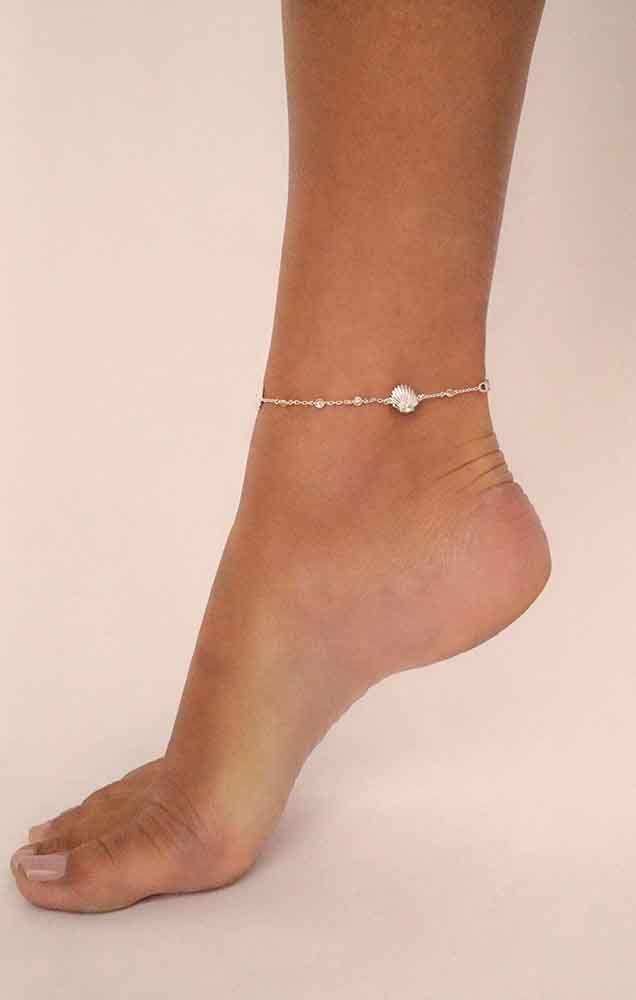 Santorini Shell Anklet