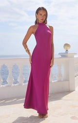ARABELLE HIGH NECK MAXI DRESS