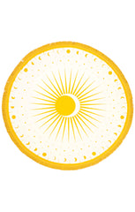 TOFINO TOWEL CO. ASTRO VELOUR ROUND TOWEL