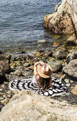 TOFINO TOWEL CO. AXEL VELOUR ROUND TOWEL