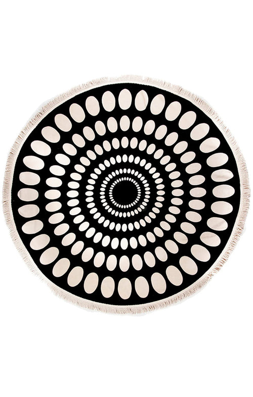 TOFINO TOWEL CO. AXEL VELOUR ROUND TOWEL