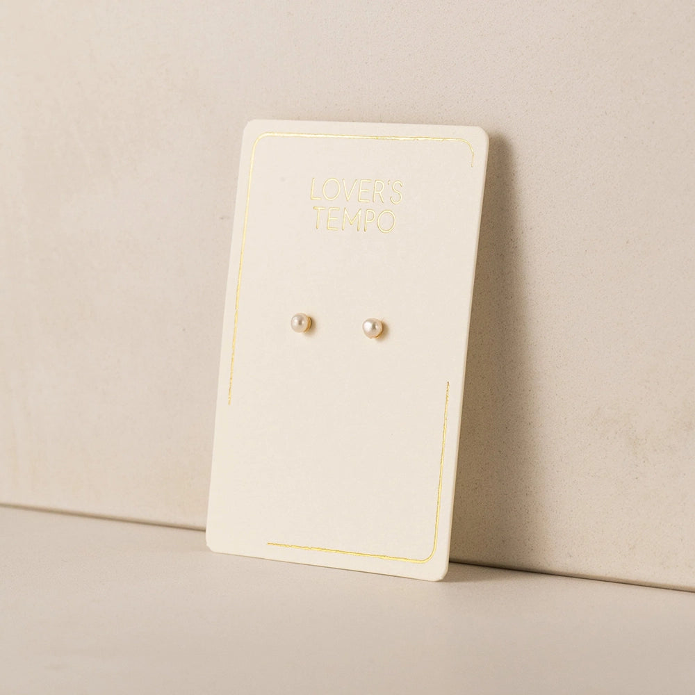 AMARI PEARL STUD EARRINGS