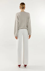 ANGELINA KNIT JUMPER IN GREY