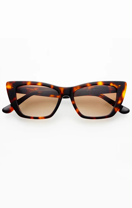 FREYRS APRIL SUNGLASSES IN TORTOISE