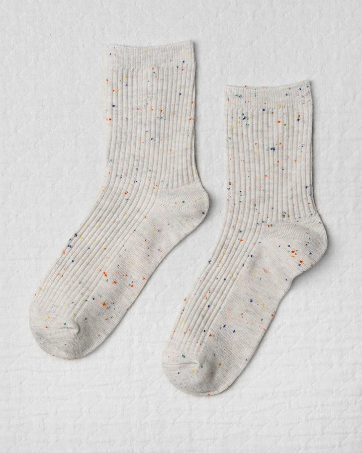 CONFETTI SOCKS IN BIRCH