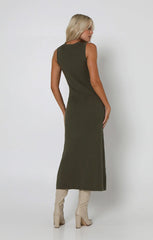 LOST IN LUNAR BRIT KNIT MAXI DRESS