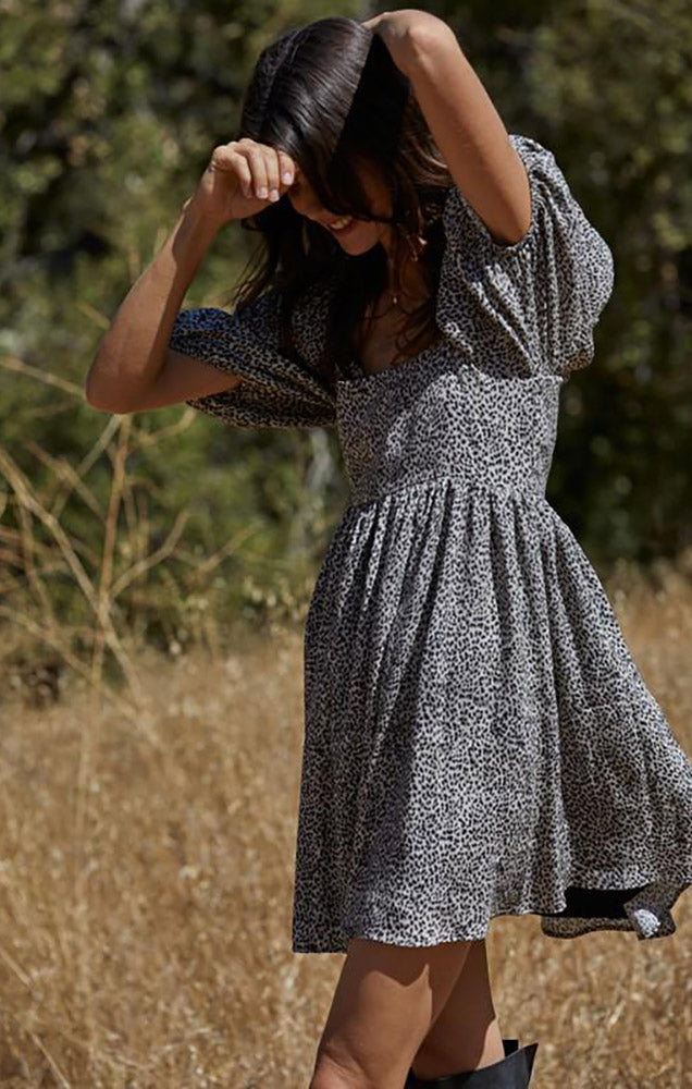 Gingham babydoll dress shop