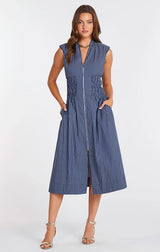 SKYE ZIP FRONT DRESS