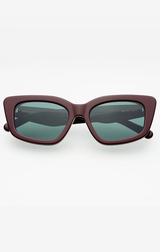 BEATRIX SUNGLASSES IN BURGUNDY