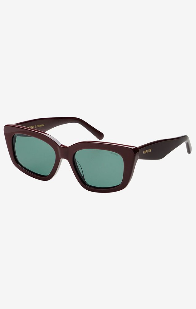 BEATRIX SUNGLASSES IN BURGUNDY
