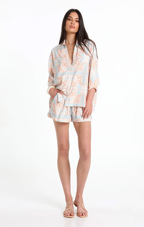 LOST IN LUNAR MADISON SHORTS - SAHARA