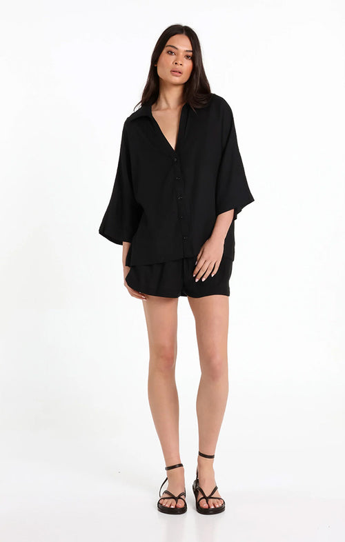 LOST IN LUNAR BILLIE SHIRT - NOIR