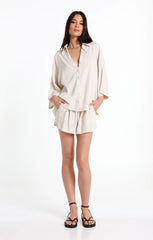 LOST IN LUNAR BILLIE SHIRT - SAND