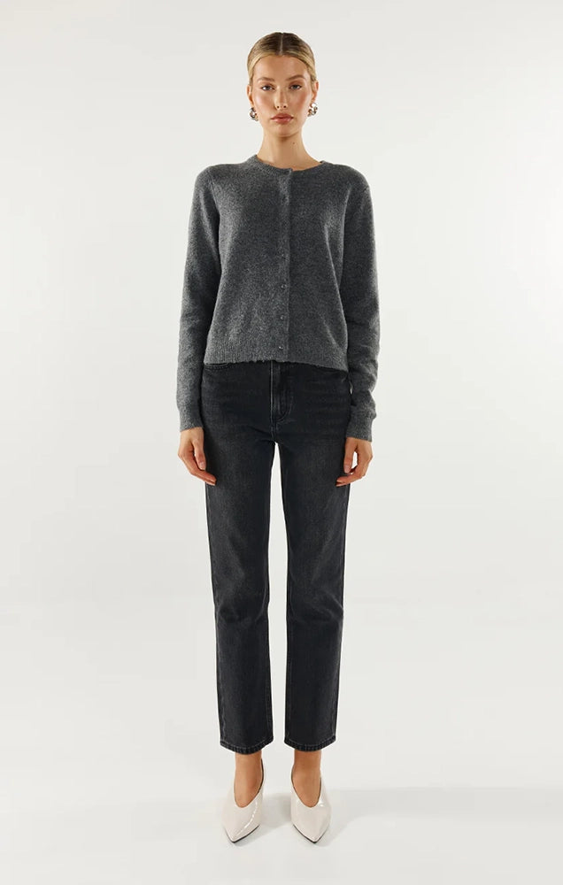 BONNIE CARDIGAN IN CHARCOAL