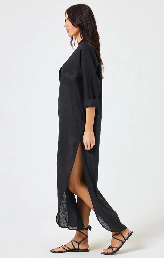 CAPISTRANO TUNIC IN BLACK