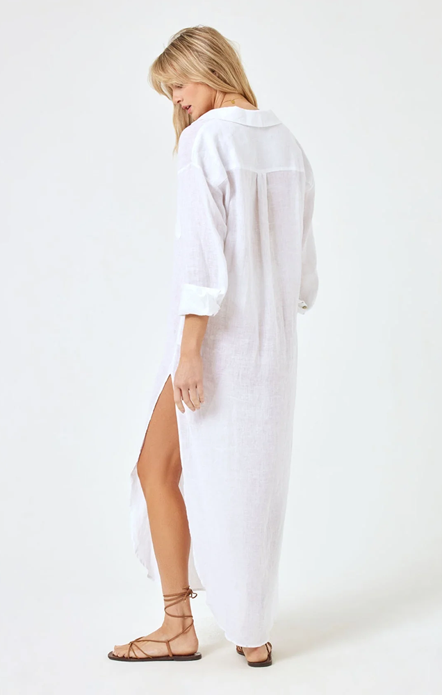 CAPISTRANO TUNIC IN WHITE