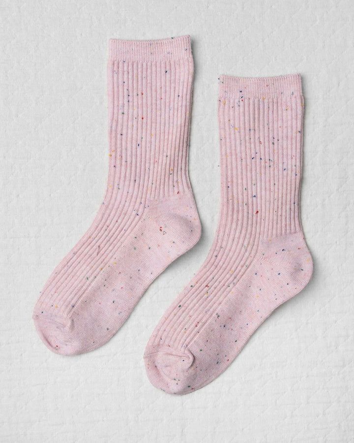 CONFETTI SOCKS IN COTTON CANDY