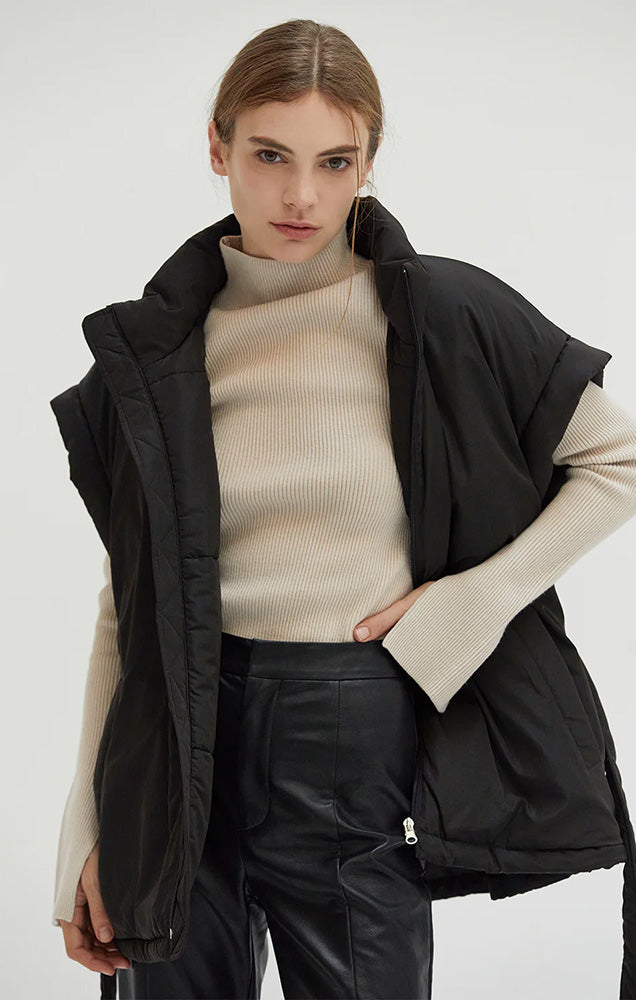 ELLIOT MOCK NECK PUFFER VEST