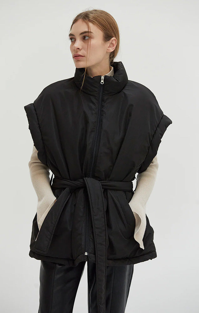 ELLIOT MOCK NECK PUFFER VEST