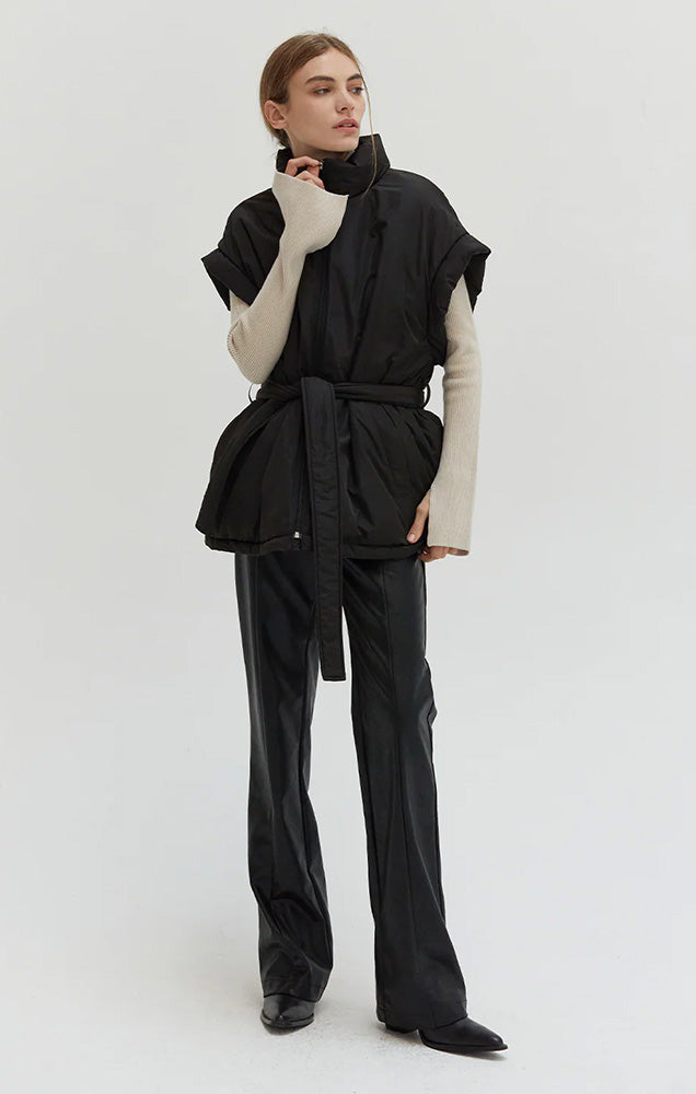 ELLIOT MOCK NECK PUFFER VEST