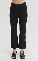 CRESCENT LUCILLE CROPPED KNIT PANTS
