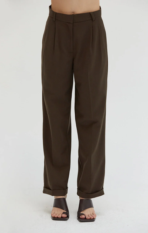 CRESCENT LAINA CUFFED TROUSERS