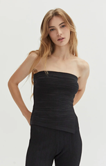CRESCENT CAMILLE BANDAGE KNIT TOP