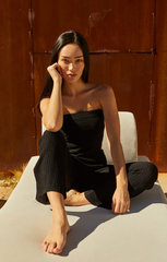 CRESCENT CAMILLE BANDAGE KNIT TOP